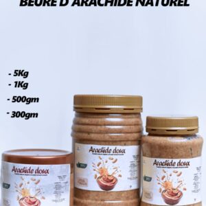 Beurre d'arachide naturel